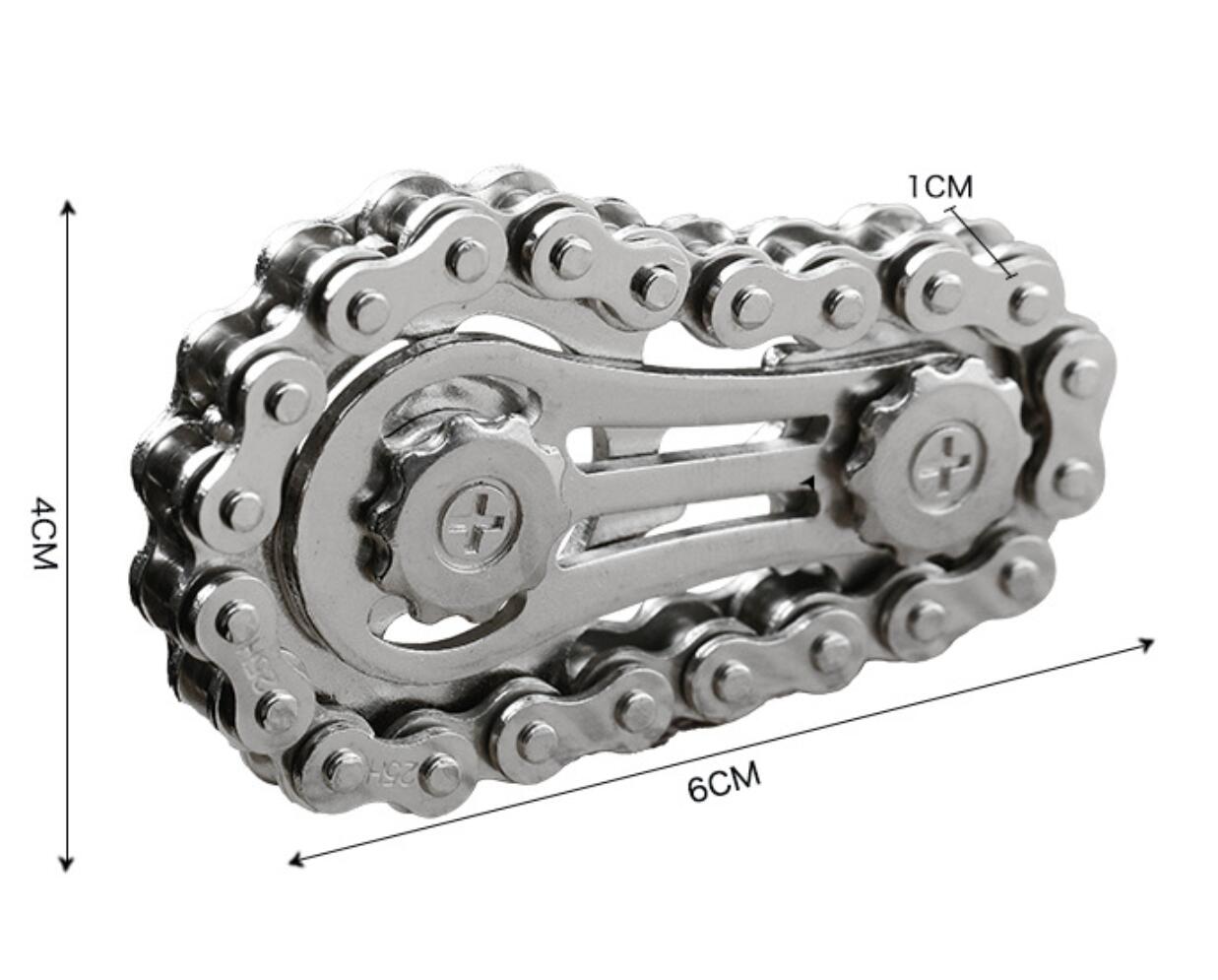 Gear Chain Fidget Spinner Stress Relief Toy