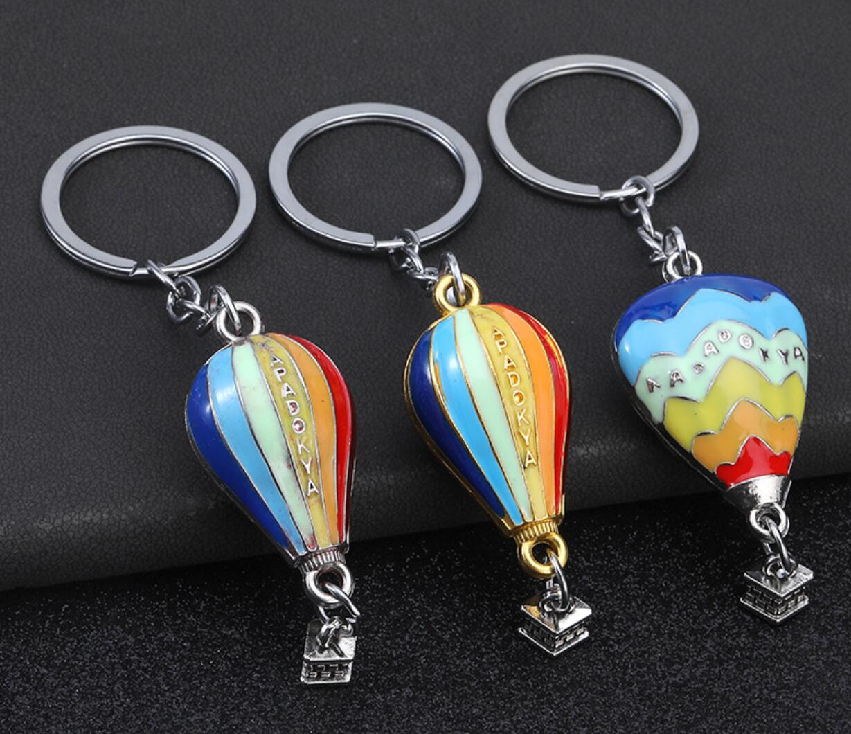Hot Air Balloon Keychain