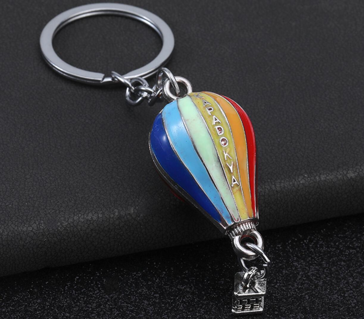 Hot Air Balloon Keychain