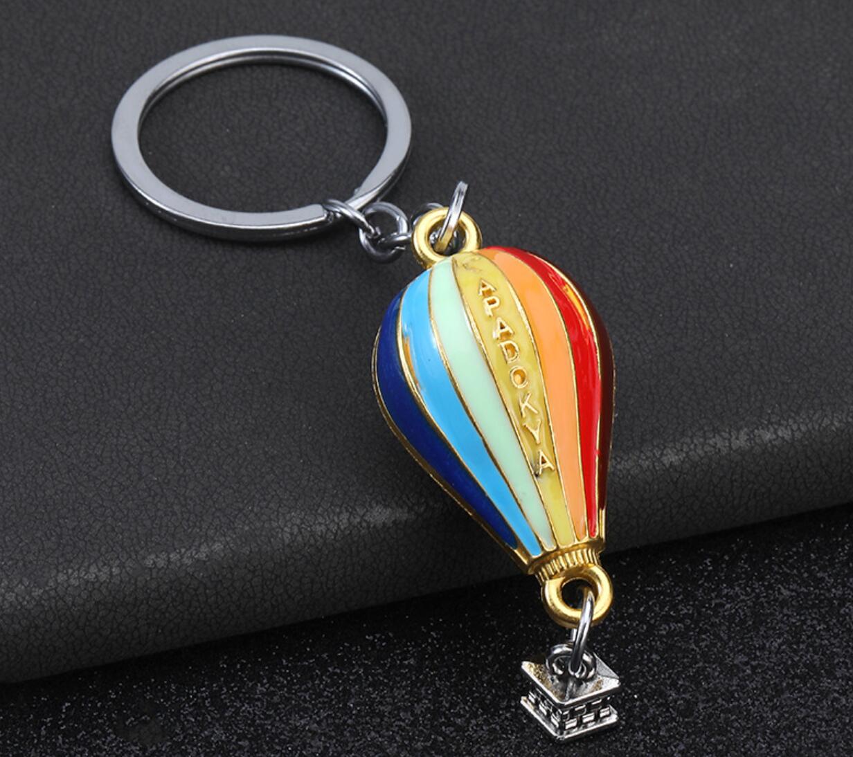 Hot Air Balloon Keychain