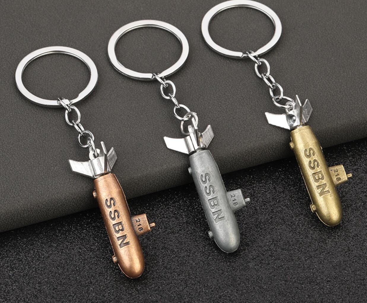 Strategic Nuclear Submarine Keychain