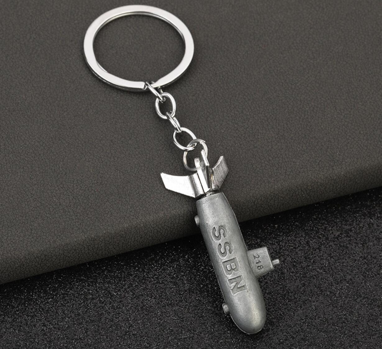 Strategic Nuclear Submarine Keychain