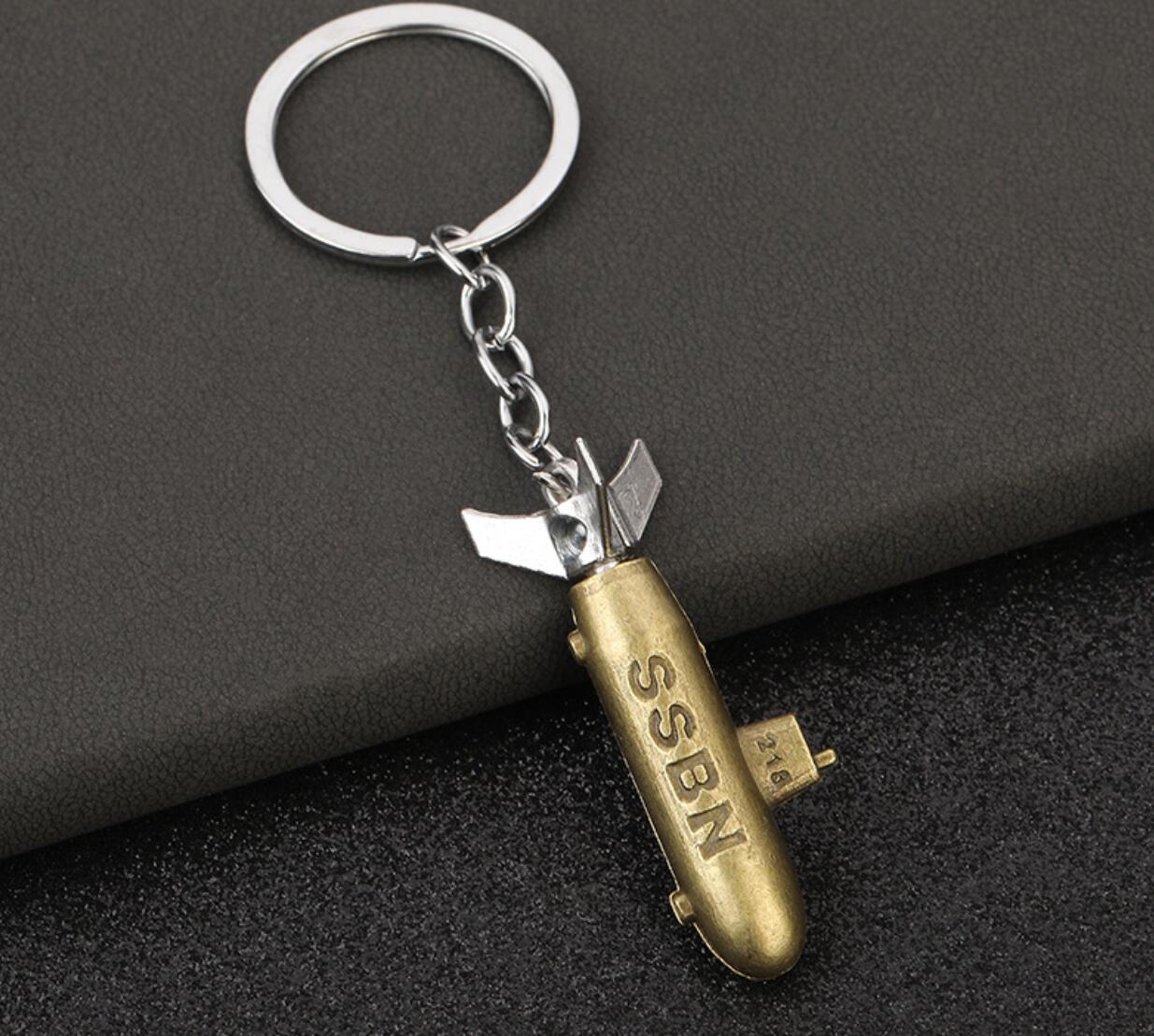 Strategic Nuclear Submarine Keychain