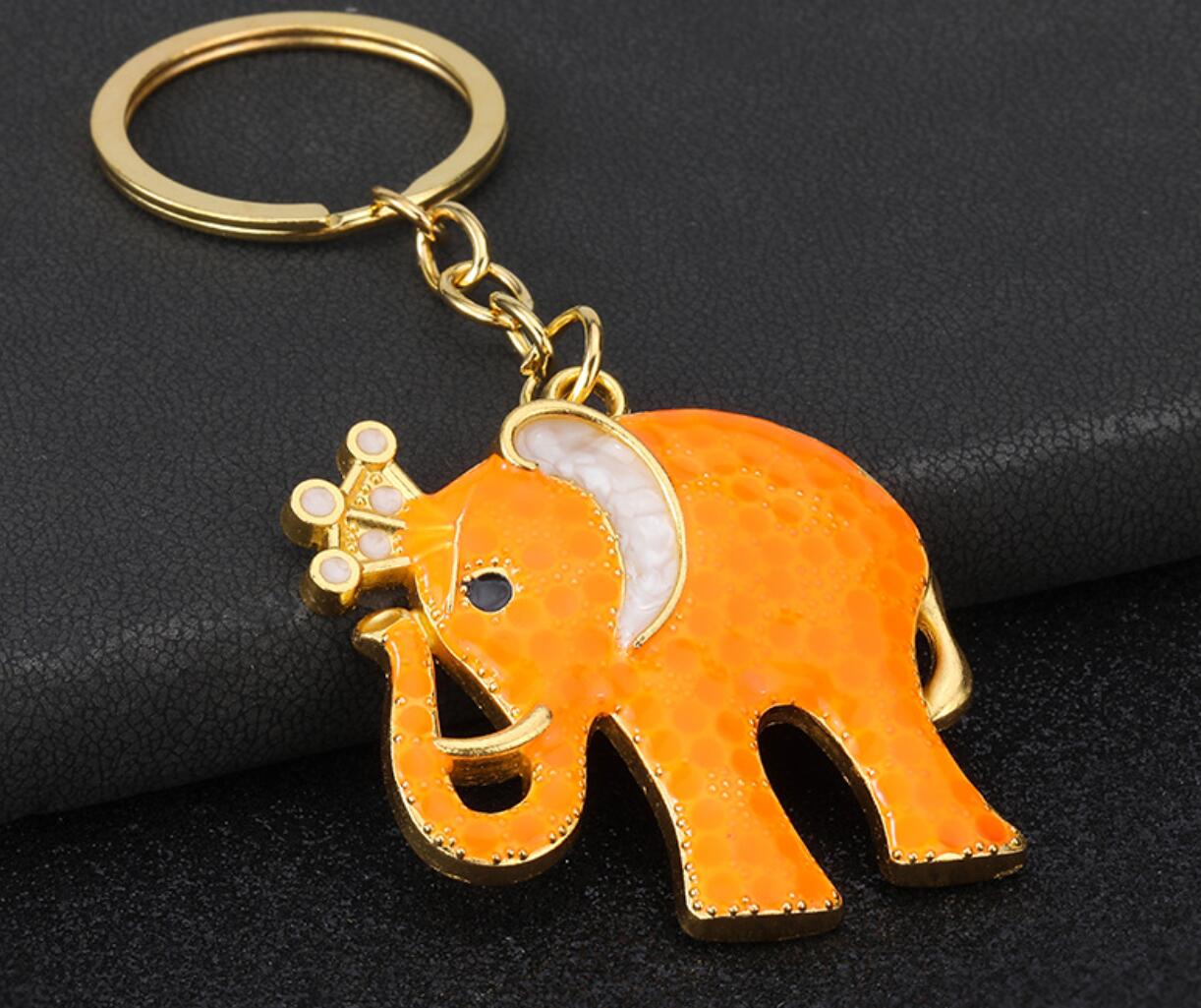 3D Elephant Keychain