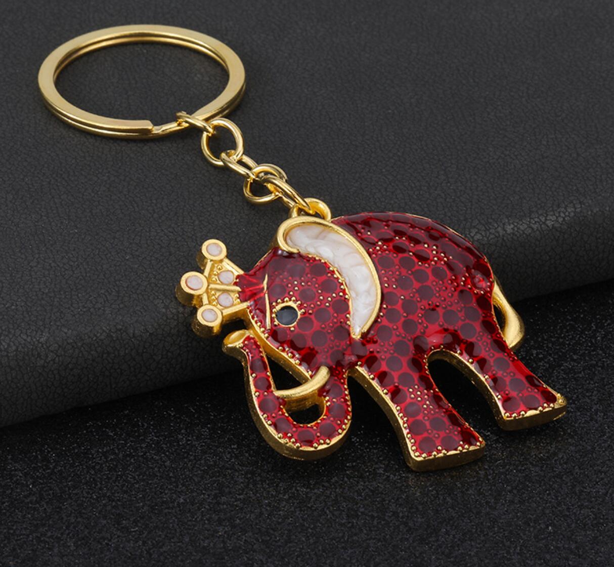 3D Elephant Keychain