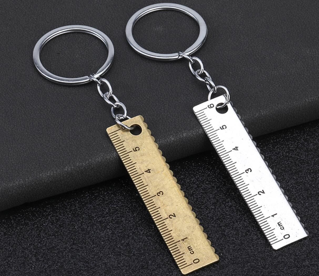 Mini Measuring Ruler Keychain