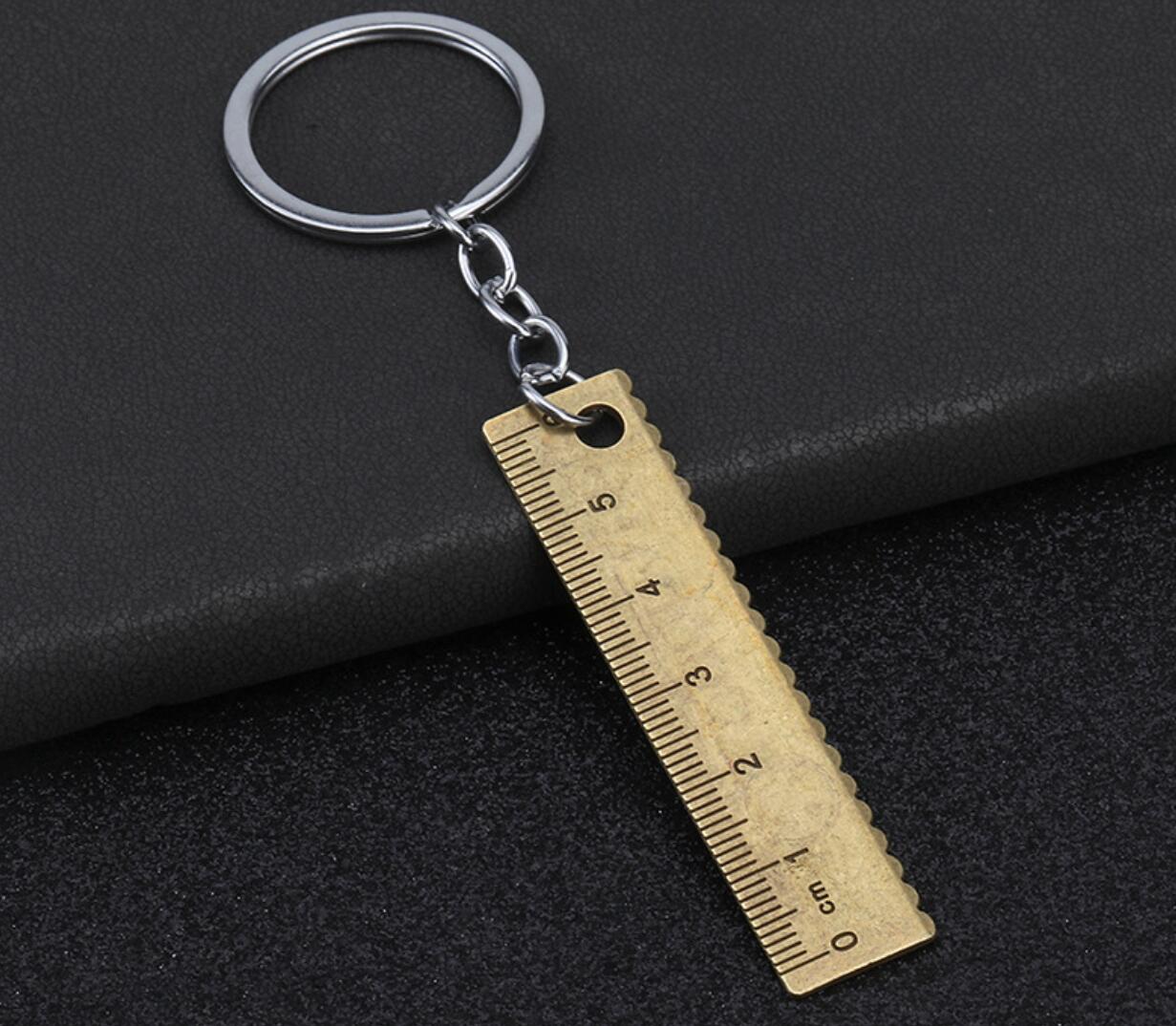 Mini Measuring Ruler Keychain