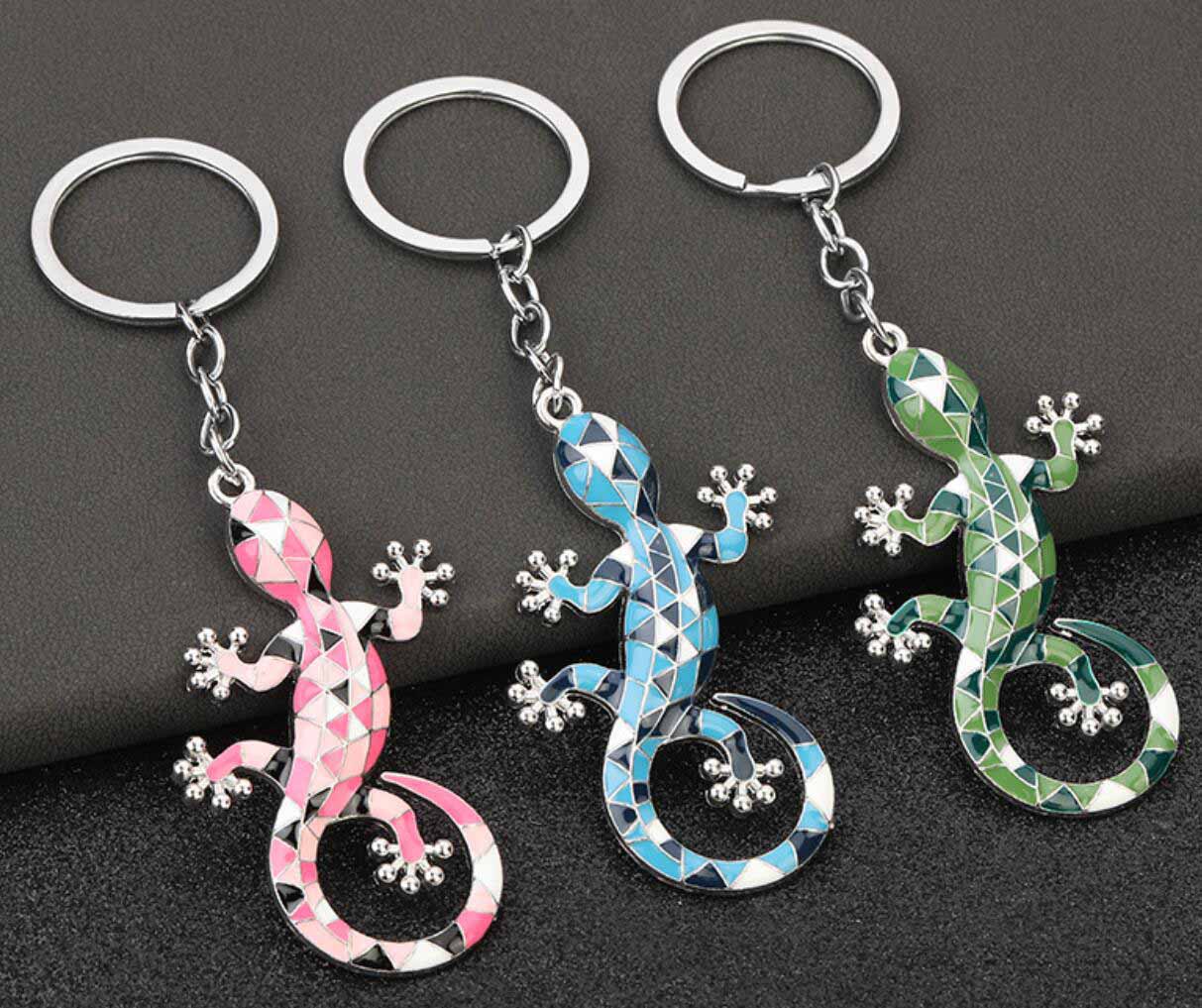 Gecko Keychain