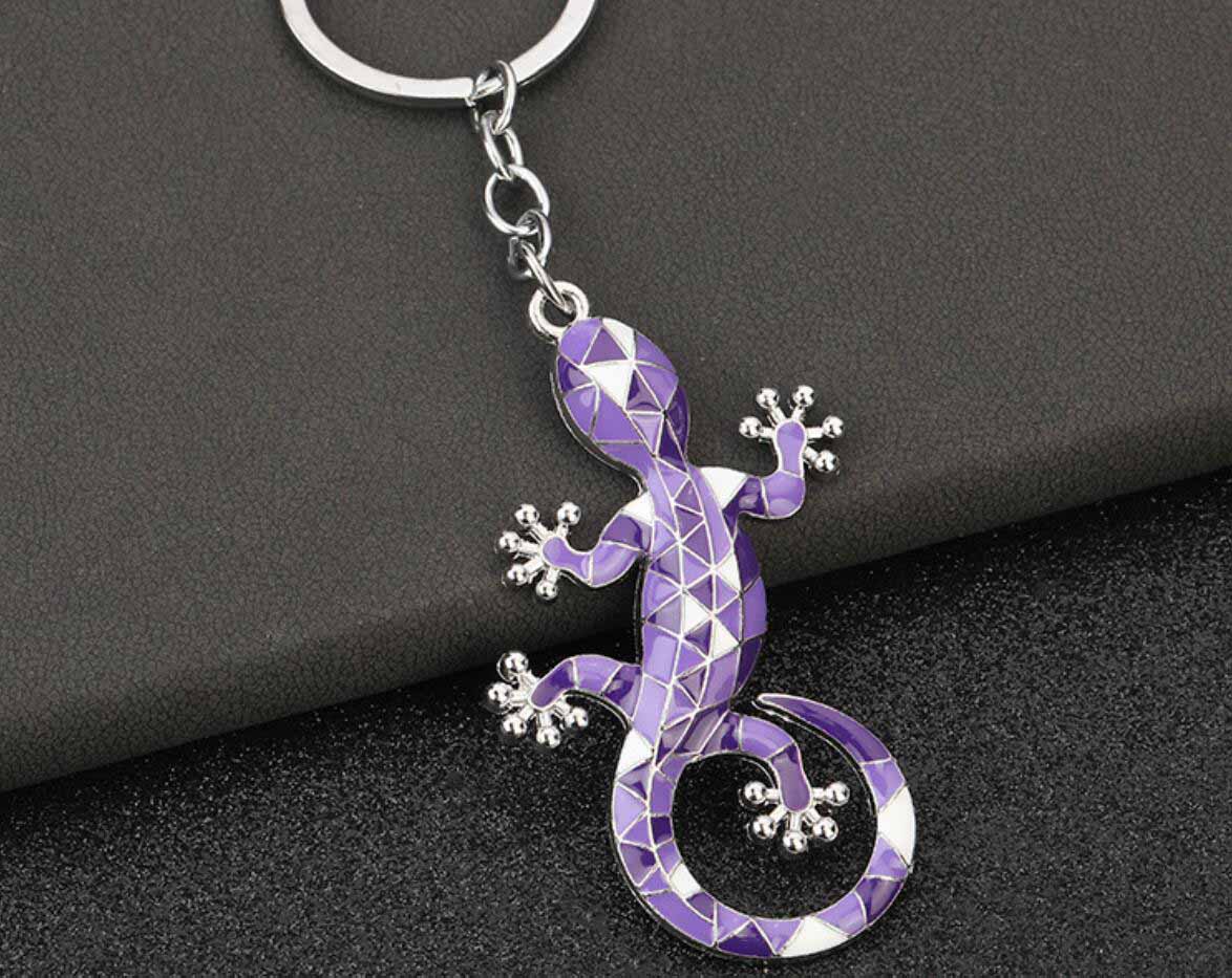 Gecko Keychain