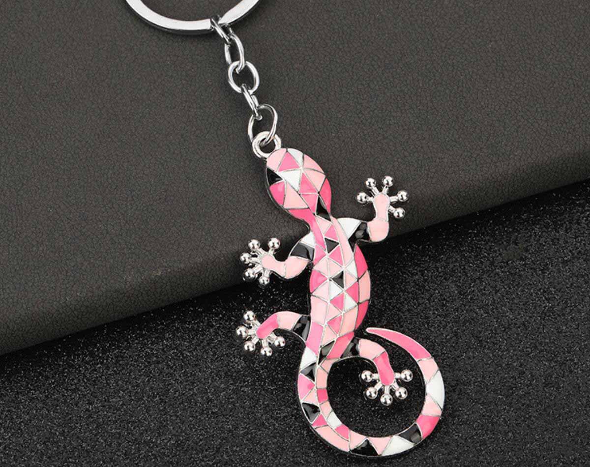 Gecko Keychain