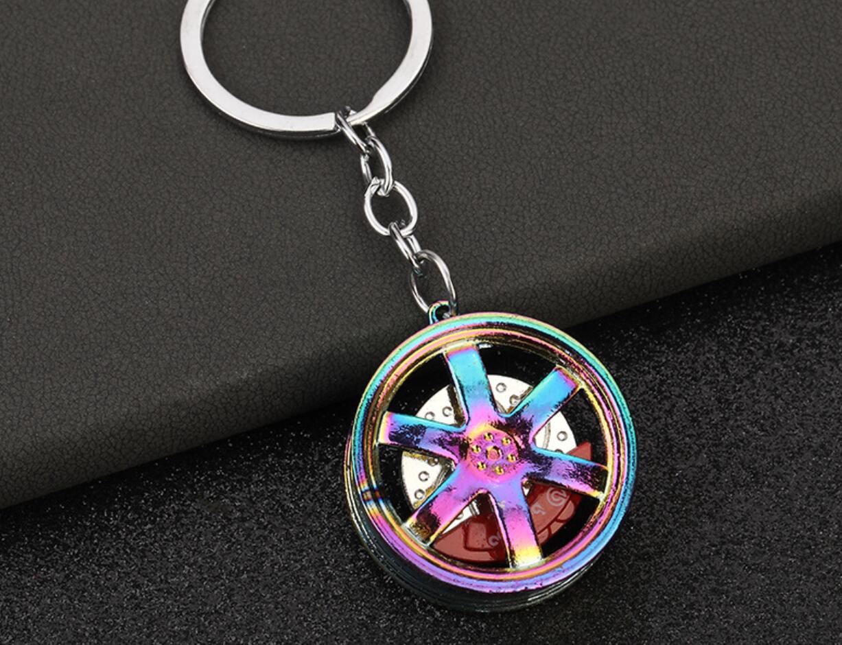 Hot-selling Car Wheel Hub Keychain
