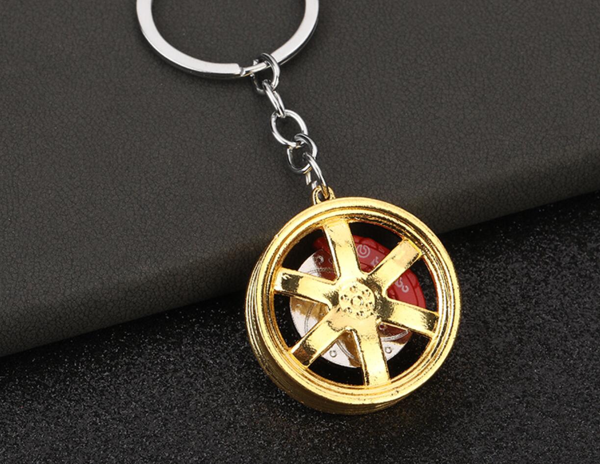 Hot-selling Car Wheel Hub Keychain
