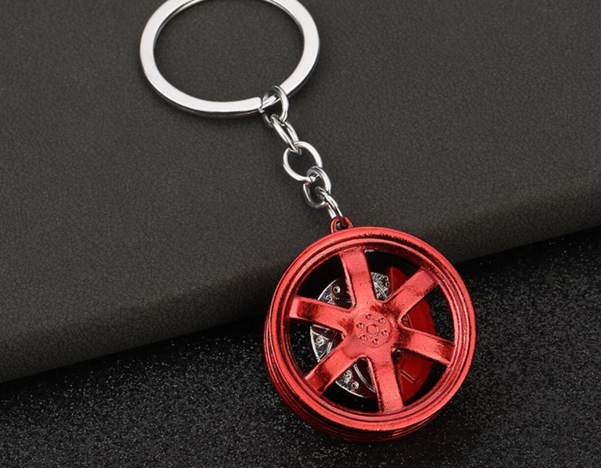 Hot-selling Car Wheel Hub Keychain