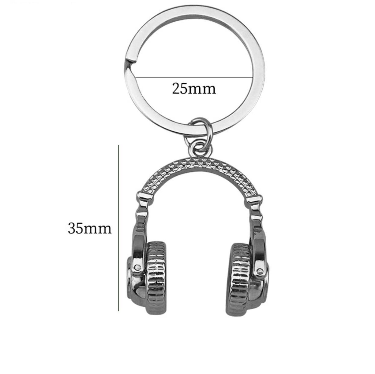 Headphone keychain