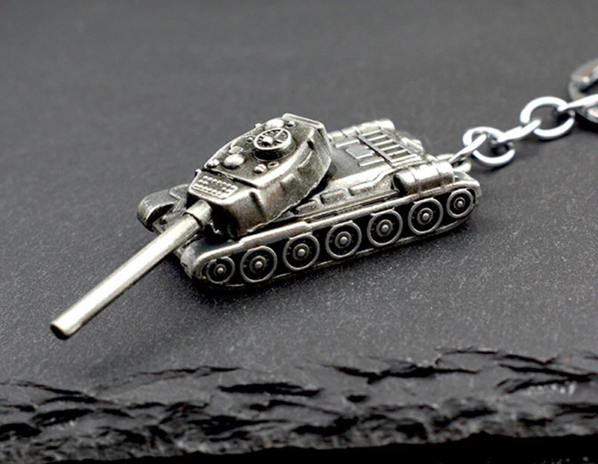 Personalized tank model keychain