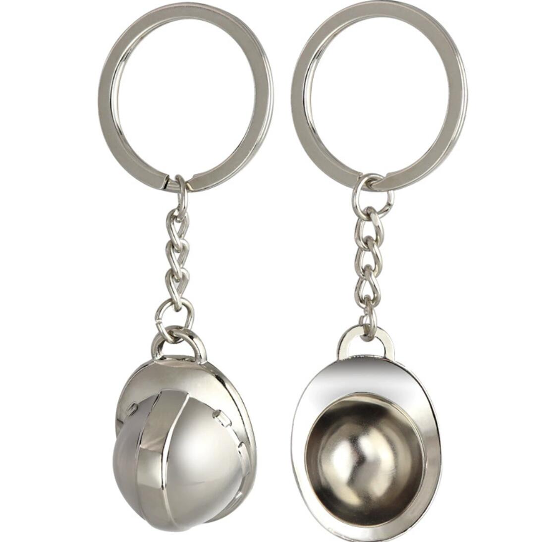 Helmet keychain