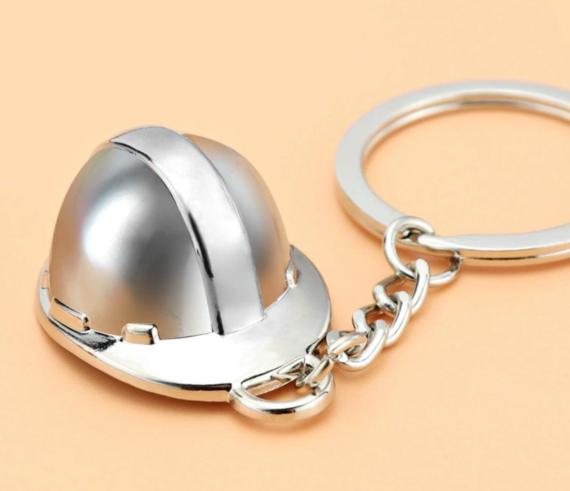 Helmet keychain
