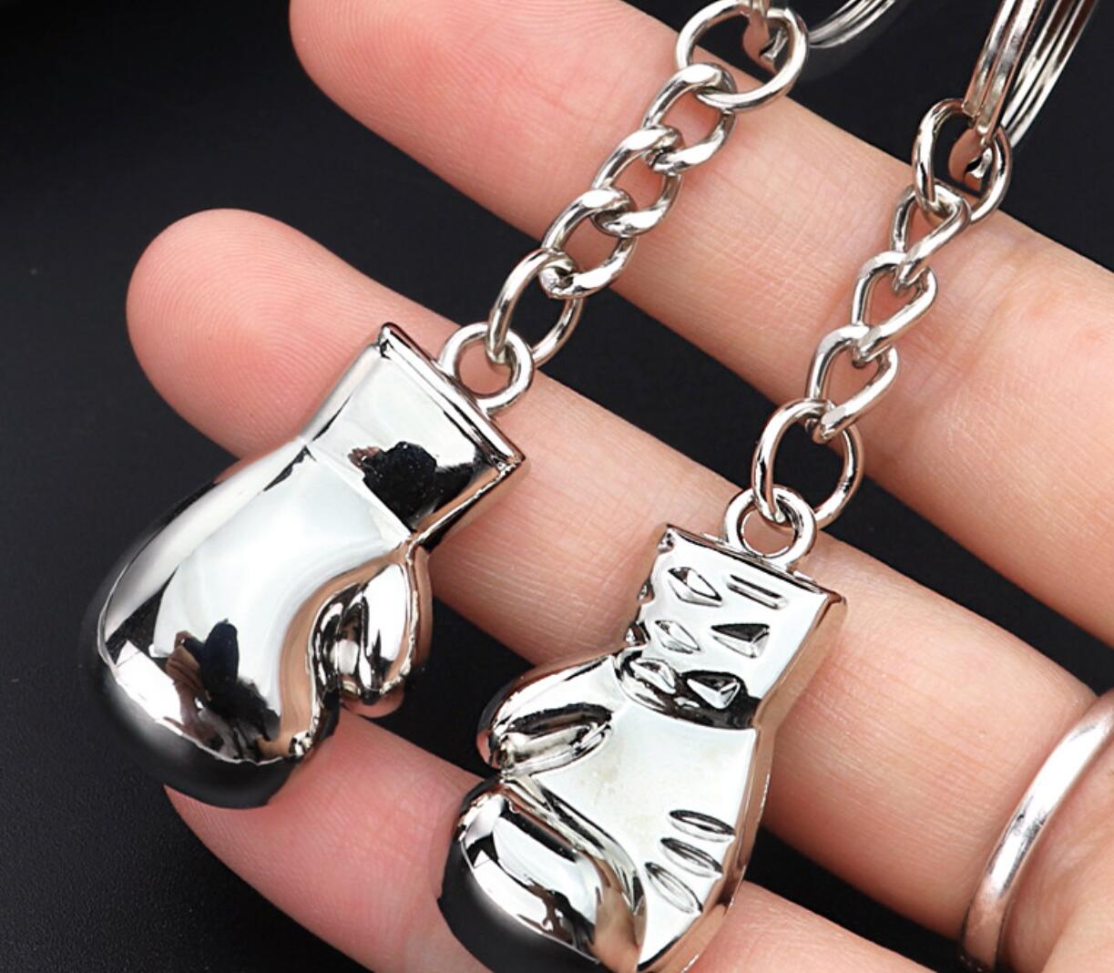 Boxing gloves keychain