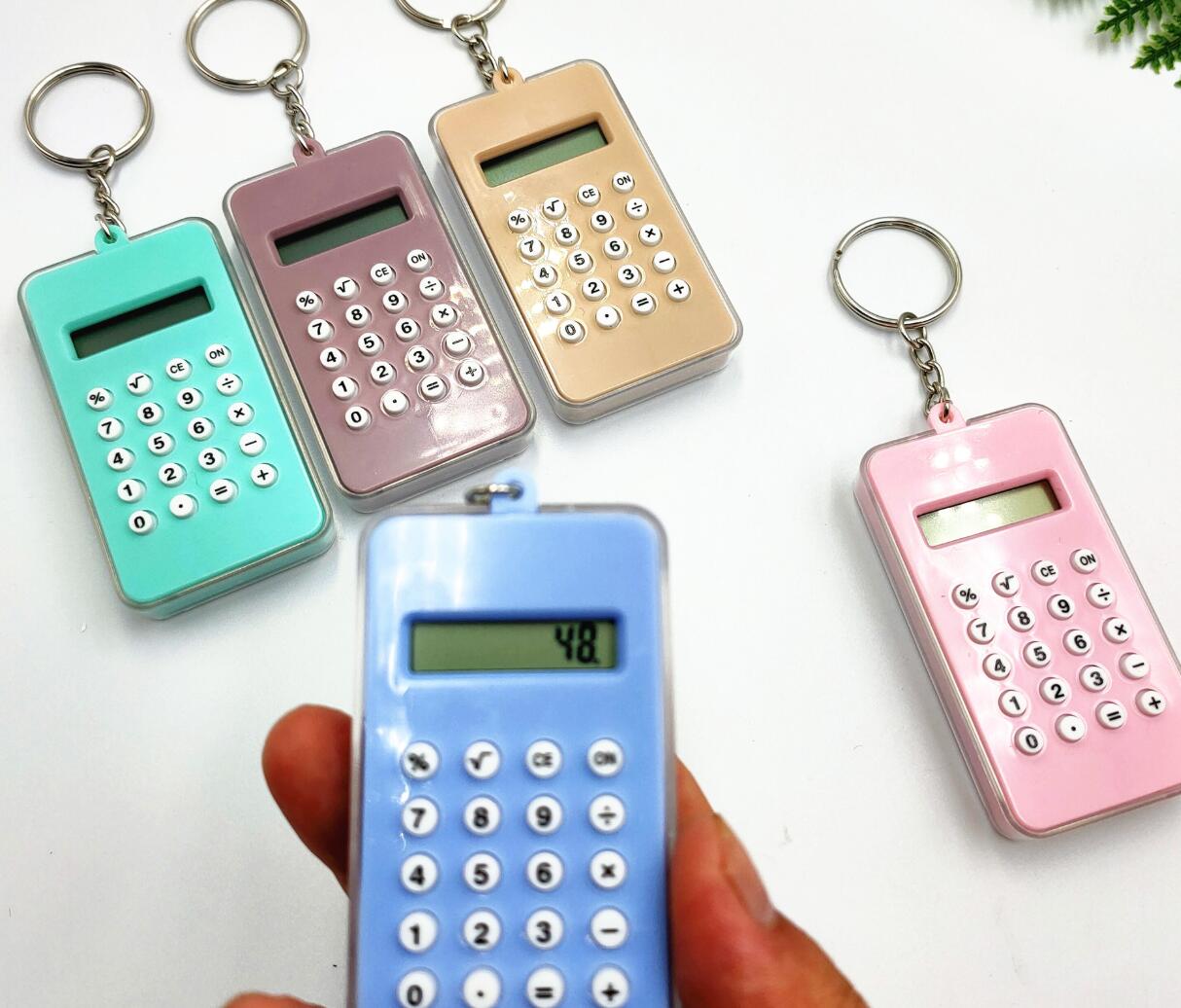 Creative maze calculator keychain