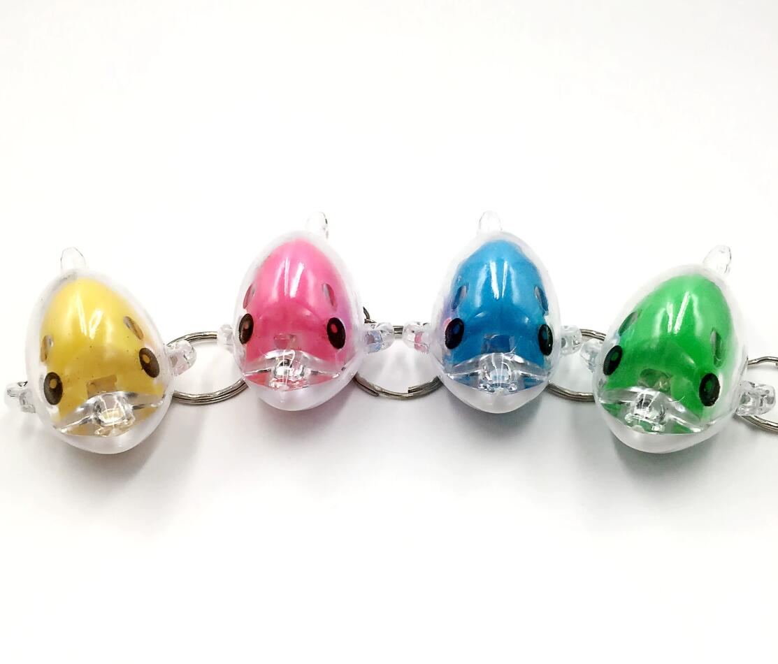 Dolphin LED keychain