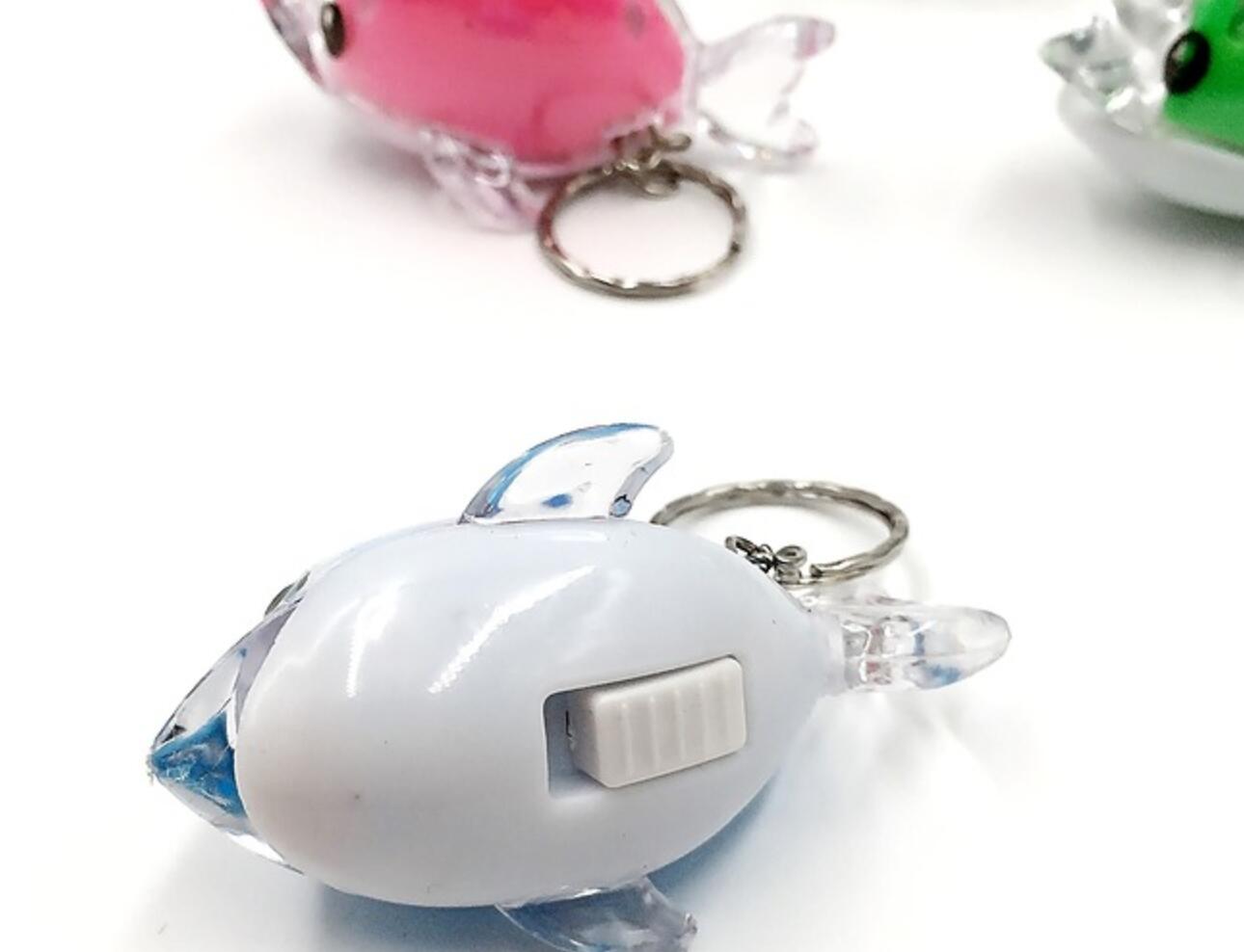 Dolphin LED keychain