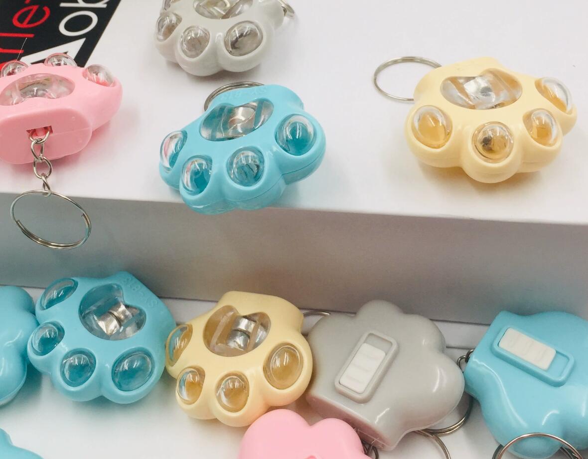 Cat claw LED keychain