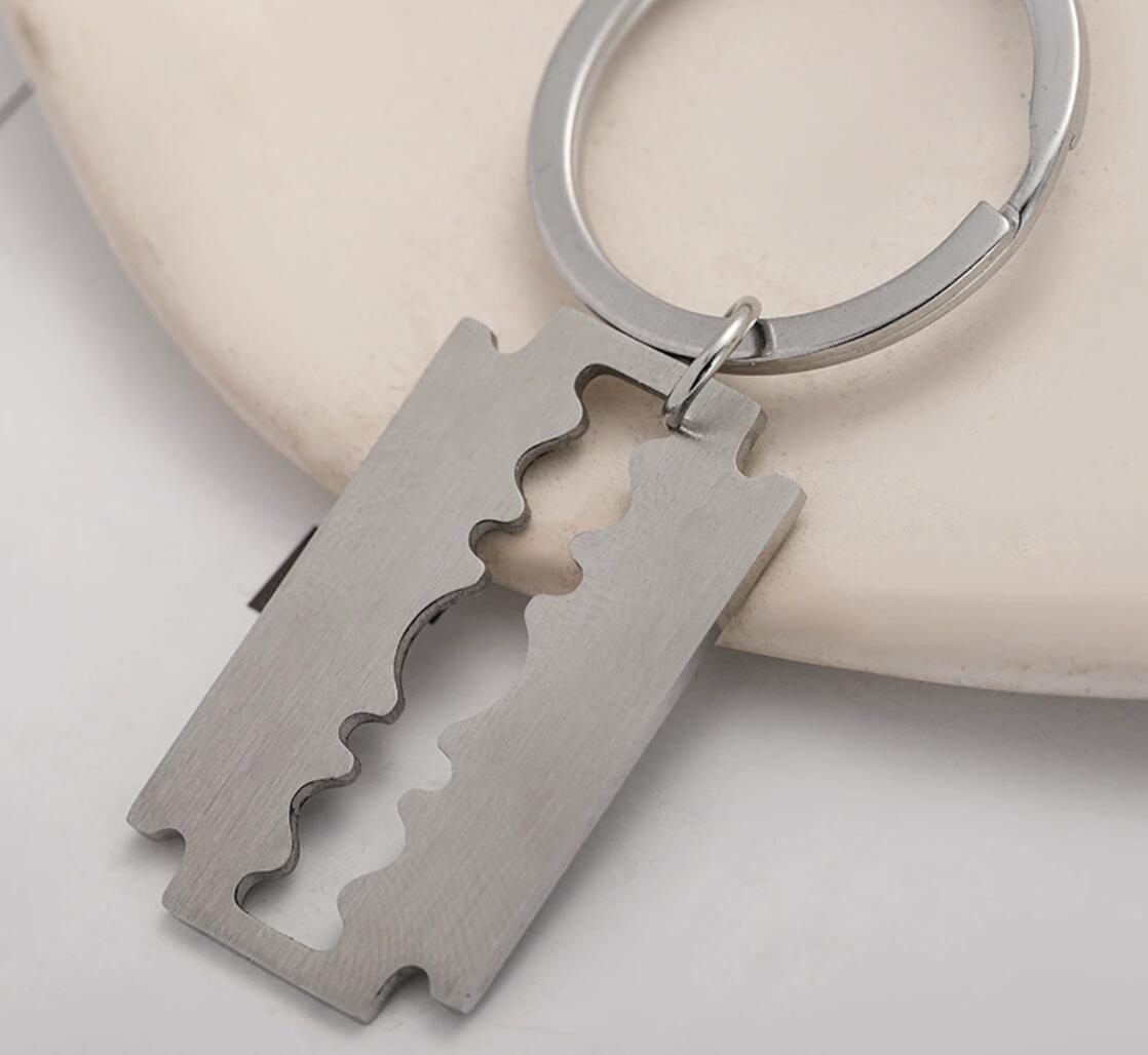 Personalized blade model keychain