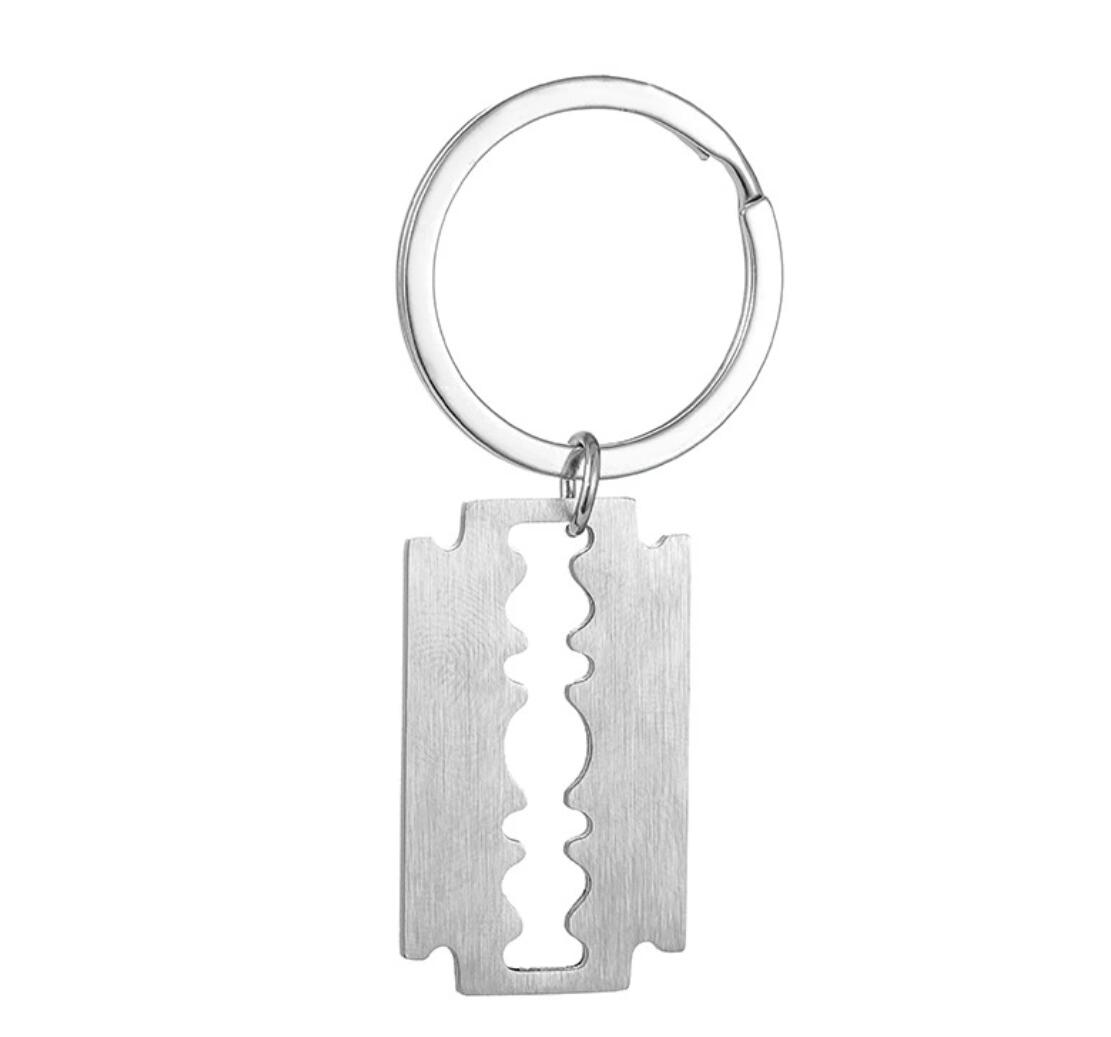 Personalized blade model keychain