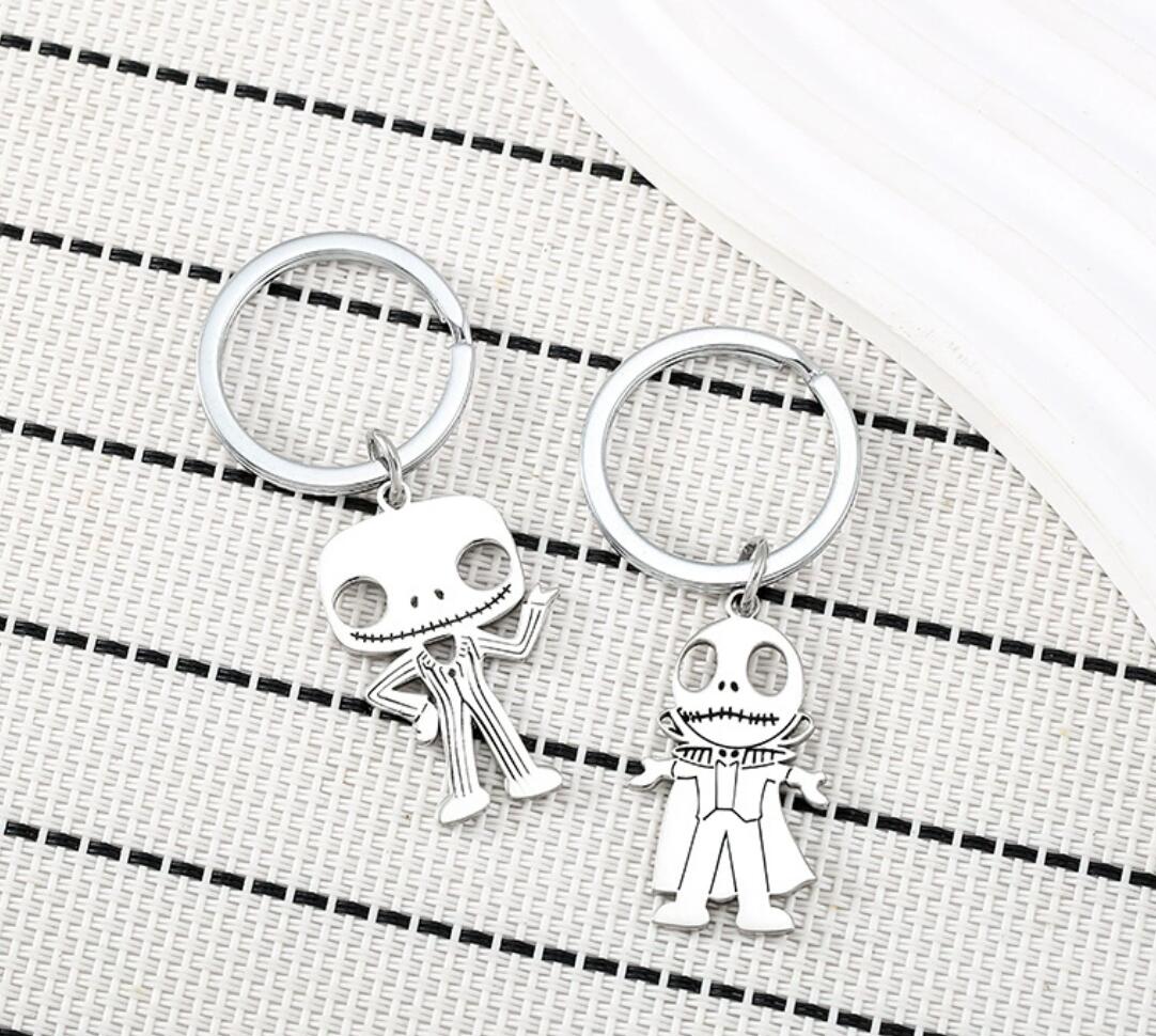 Ghost Stainless Steel Keychain