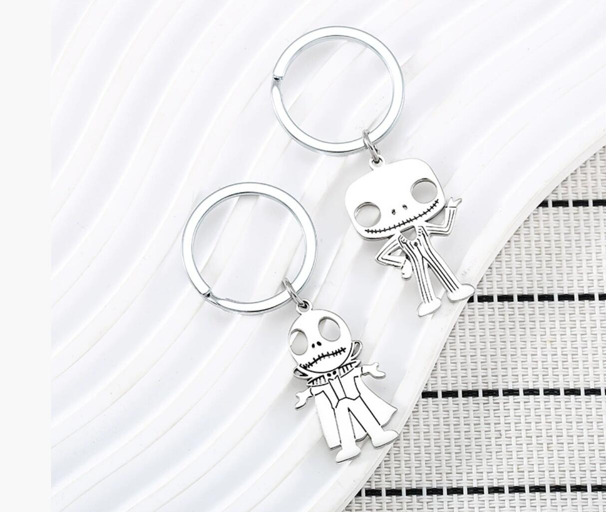 Ghost Stainless Steel Keychain