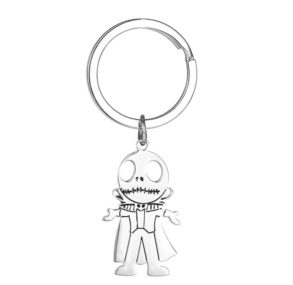 Ghost Stainless Steel Keychain
