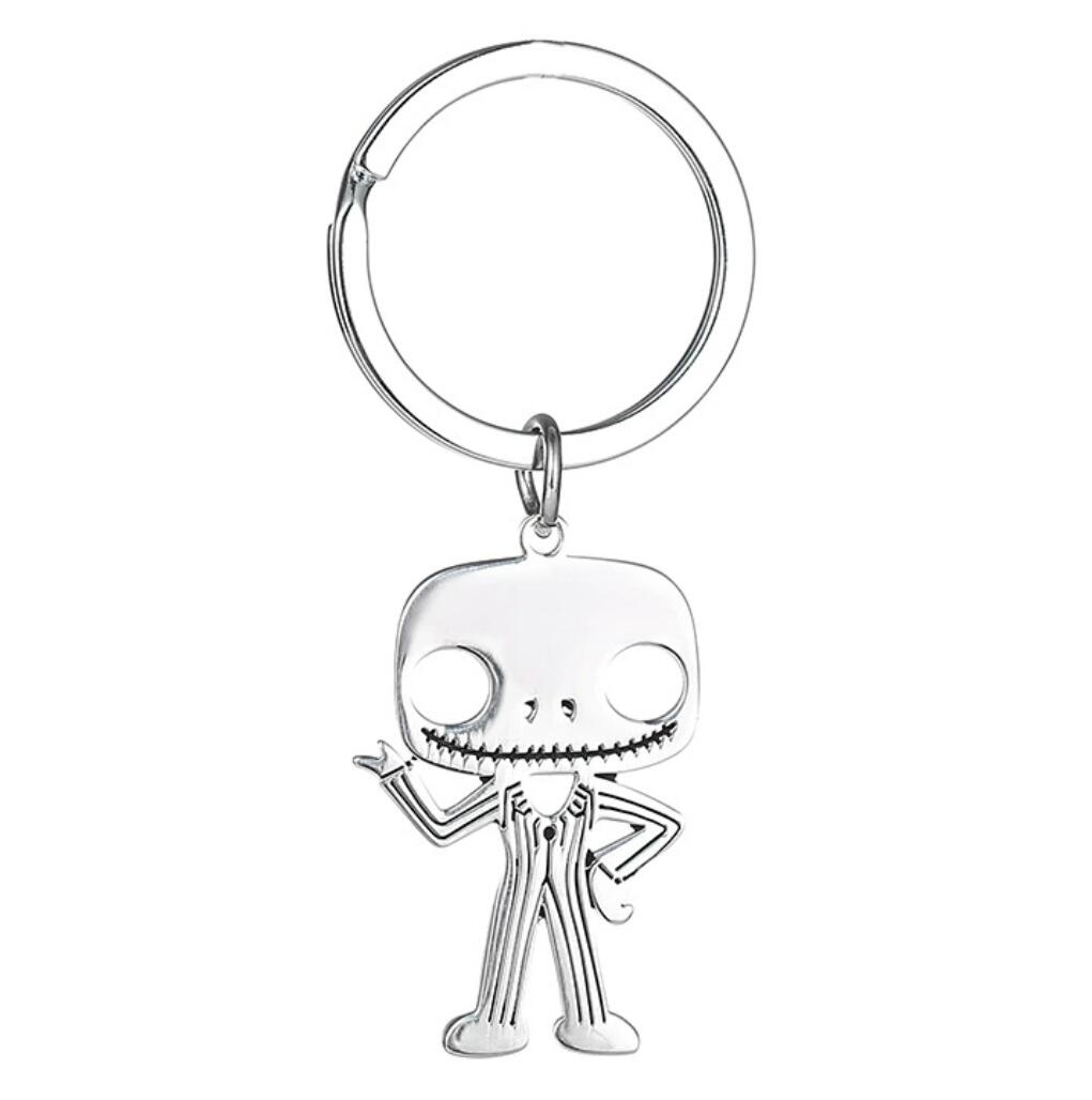 Ghost Stainless Steel Keychain