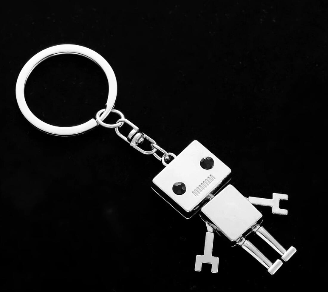 Creative robot keychain