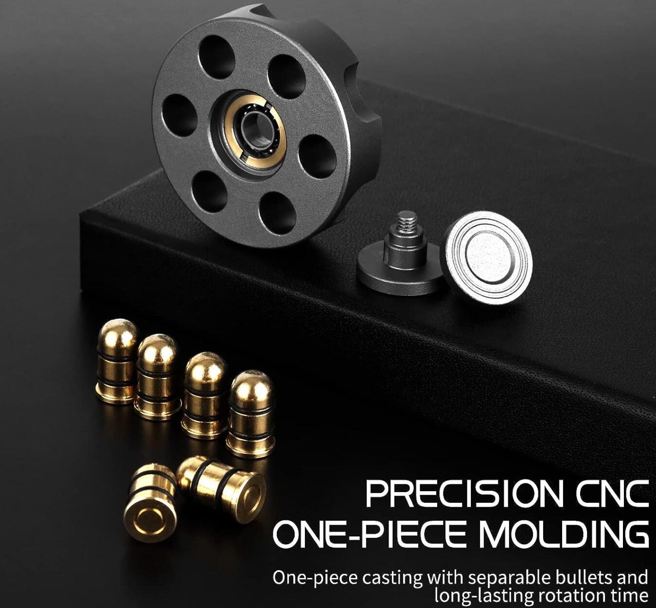 fidget spinner revolver bullet is detachable spinning top