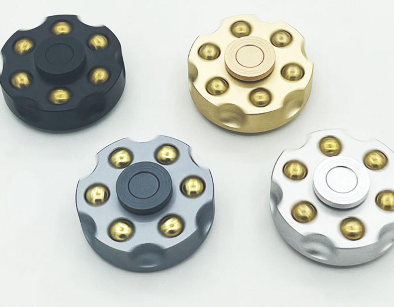 fidget spinner revolver bullet is detachable spinning top