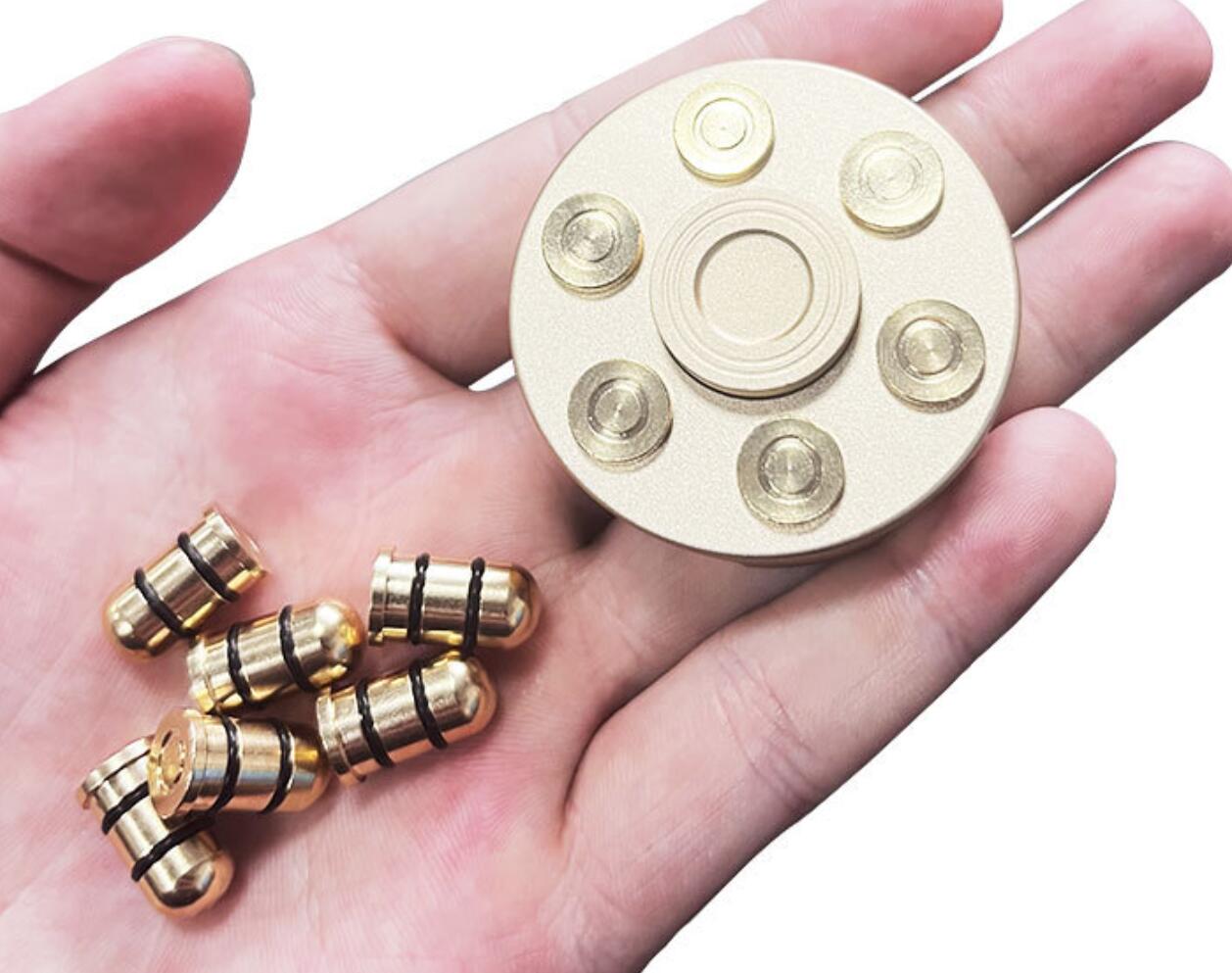 fidget spinner revolver bullet is detachable spinning top