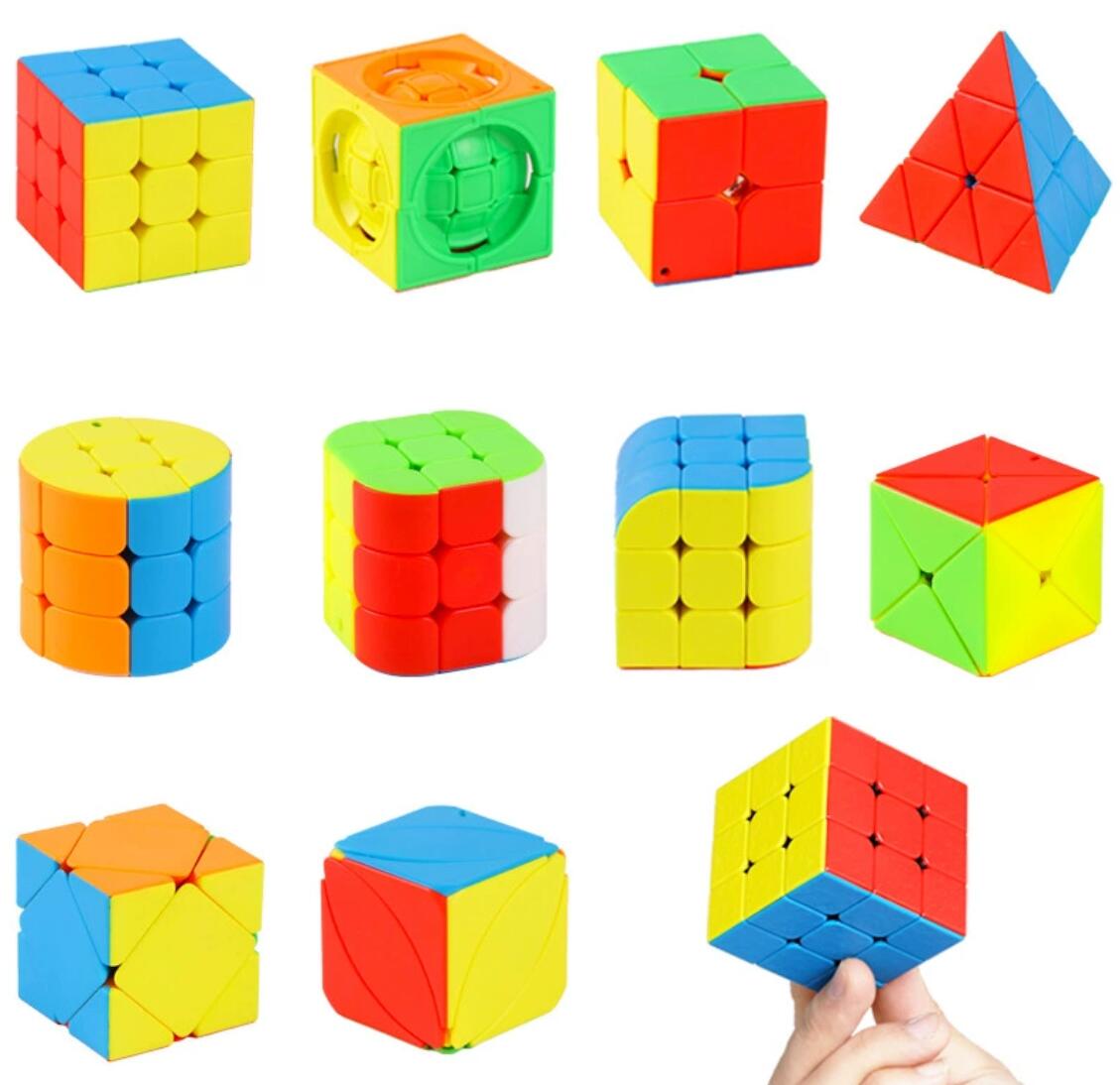 Odd-shaped fun Rubik's Cube Toys