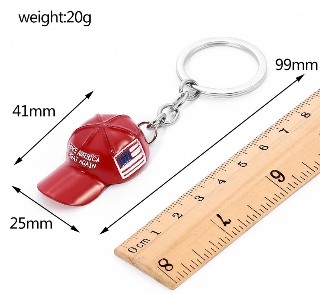 Baseball cap keychain