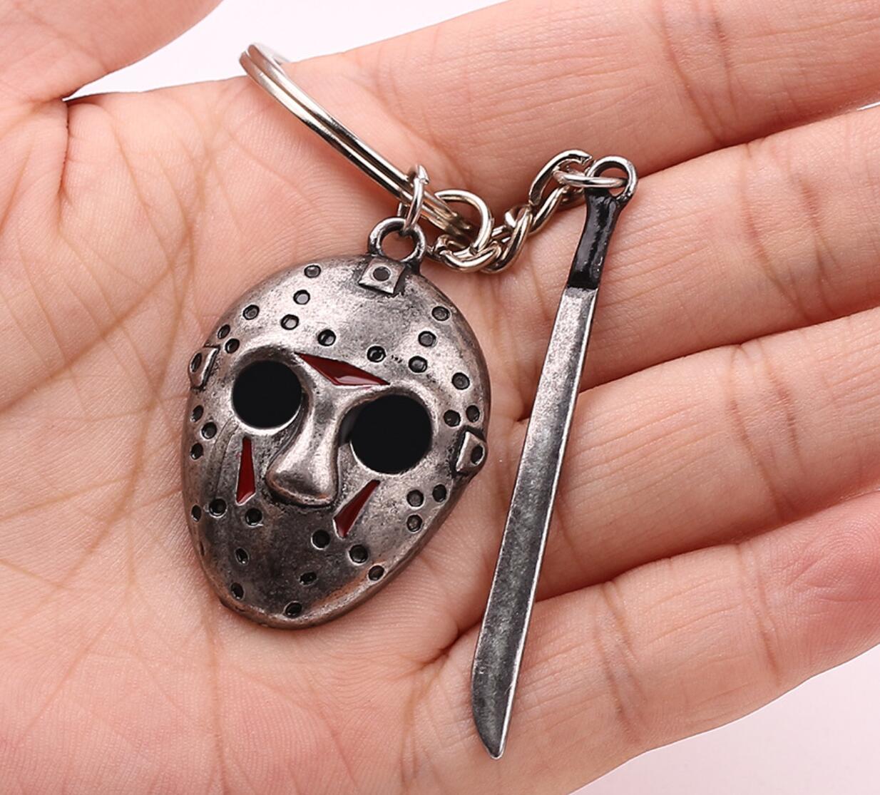 Black Friday horror Jason mask keychain