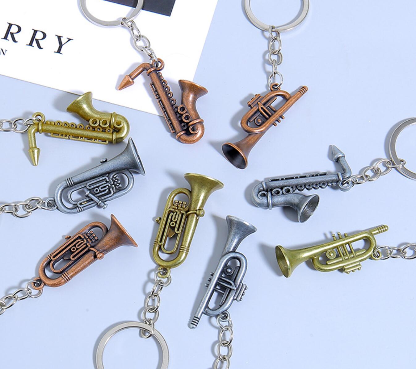 Mini Saxophone Keychain