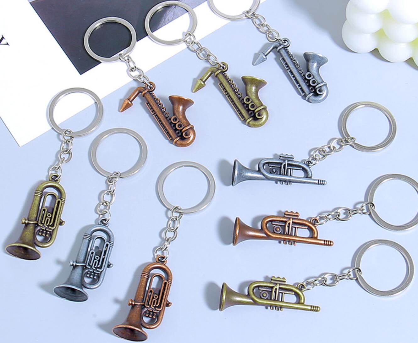 Mini Saxophone Keychain