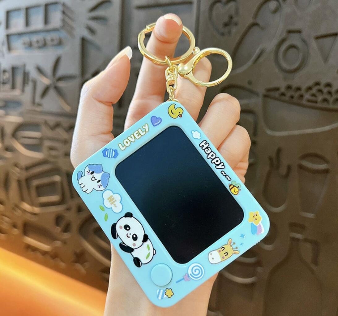 Cartoon Electronic Drawing Board Keychain