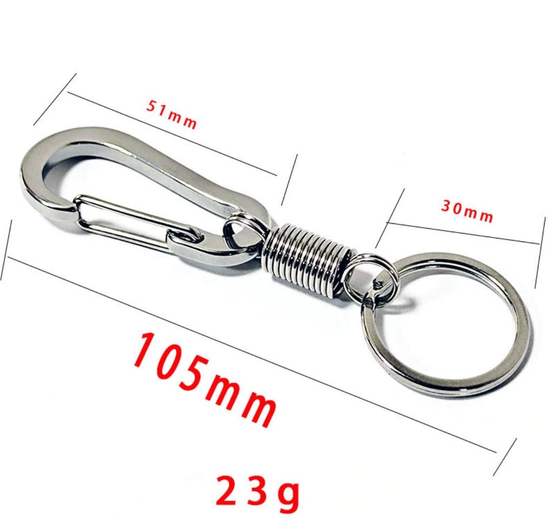 Stainless Steel Spring Retractable Quick-Draw Buckle