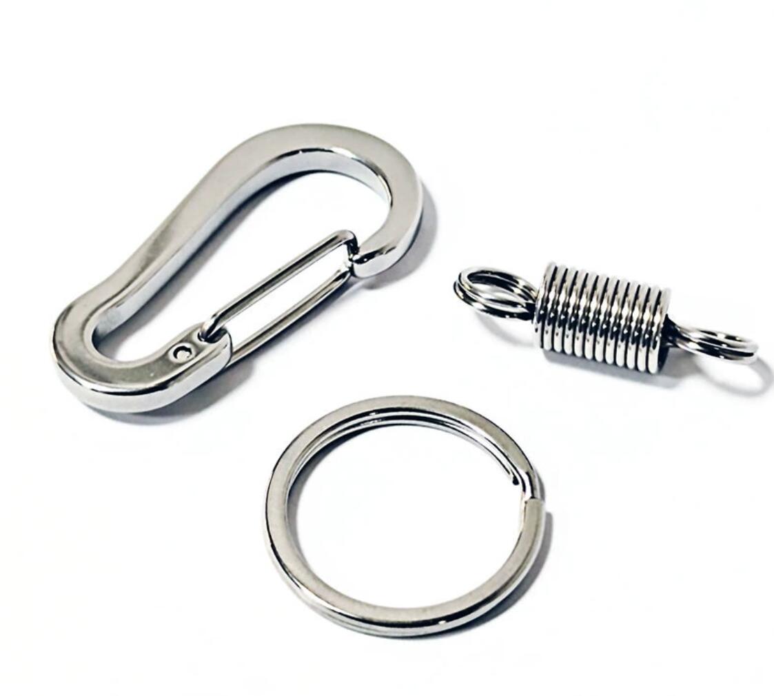 Stainless Steel Spring Retractable Quick-Draw Buckle