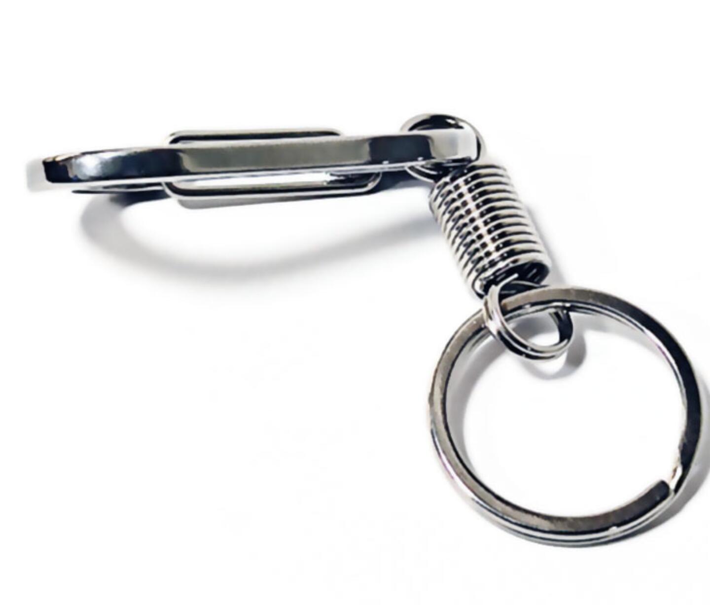 Stainless Steel Spring Retractable Quick-Draw Buckle