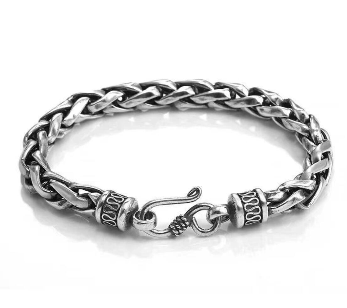 Dragon Bone Braided Men's Bracelet