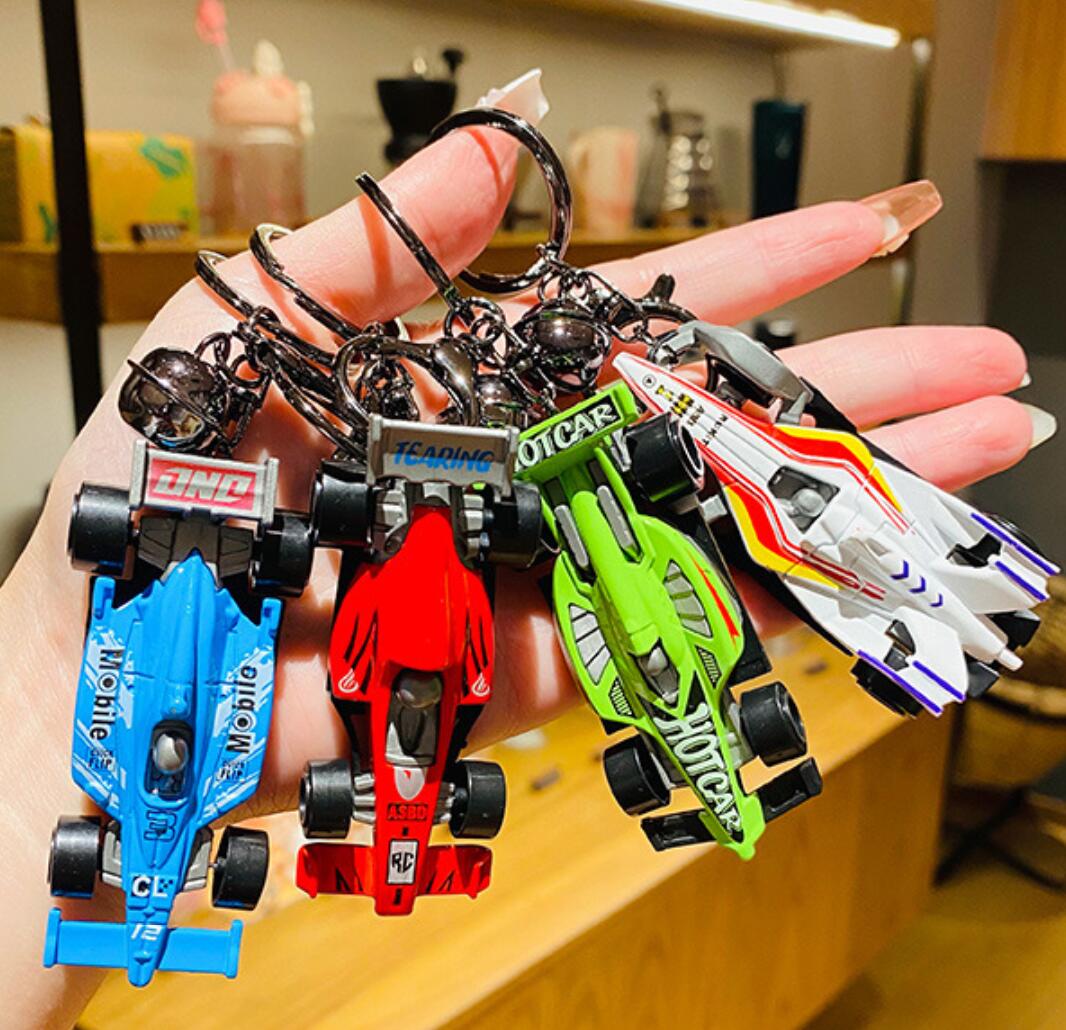 Racing Car Model Keychain