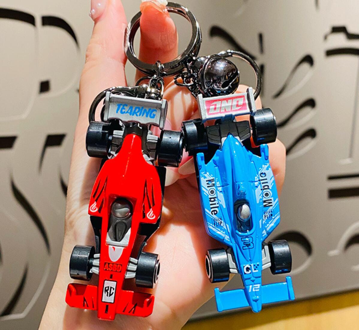 Racing Car Model Keychain
