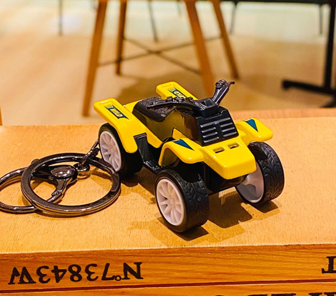 Cartoon All Terrain Vehicle Keychain