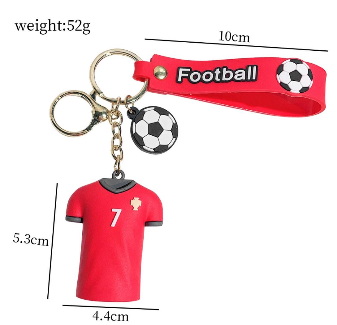 Football Fan Jersey Keychain